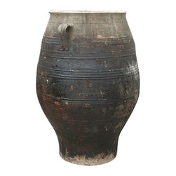Old Greek Pithari - Outdoor Pots And Planters