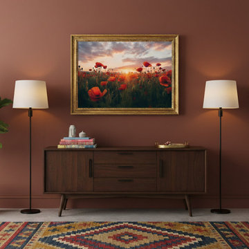 A Field of Memories Eclectic Style Wall Art