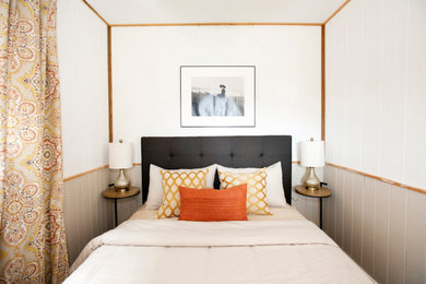 Inspiration for a rustic bedroom remodel in Other