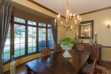 Elegant dining room photo in Kansas City