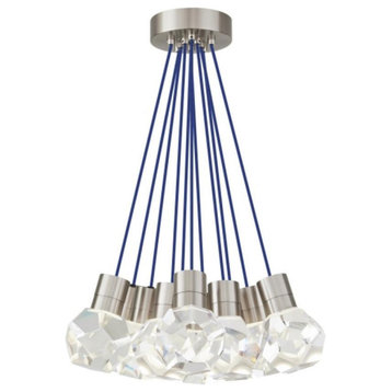 Kira Pendant, 11-Light, LED, Satin Nickel, 20"W (700TDKIRAP11US-LED930 70PGKE1)