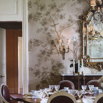 hand painted wallpaper project show