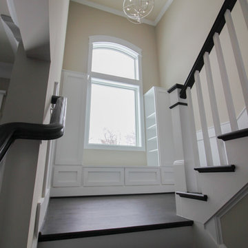 Project #47 | Modern Staircase with Reading Nook