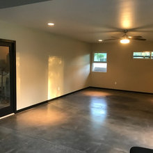 GARAGE CONVERSION to new living space