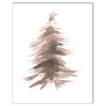 DDCG - Sepia Christmas Tree Canvas Wall Art, Unframed, 16"x20" - Spread holiday cheer this Christmas season by transforming your home into a festive wonderland with spirited designs. This Sepia Christmas Tree Canvas Print makes decorating for the holidays and cultivating your Christmas style easy. With durable construction and finished backing, our Christmas wall art creates the best Christmas decorations because each piece is printed individually on professional grade tightly woven canvas and built ready to hang. The result is a very merry home your holiday guests will love.