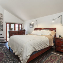 ceiling and wall colors.  Ceiling is not white but walls