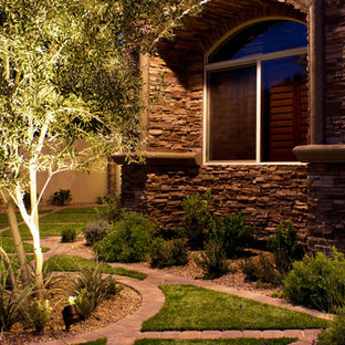 75 Beautiful Mediterranean Front Yard Landscaping Pictures & Ideas | Houzz