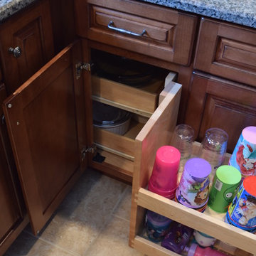 Kitchen With Built In Banquette Seating