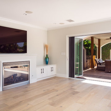 Great room kitchen and living area remodeling in Sherman Oaks