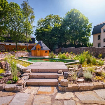 Naturpools Eichler Gartenideen