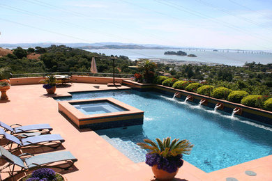 Design ideas for a swimming pool in San Francisco.