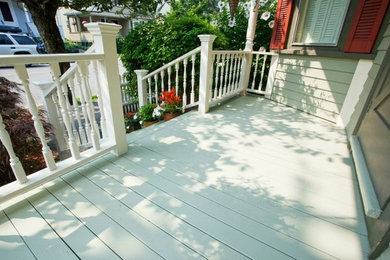 This is an example of a porch design in Boston.