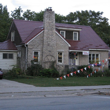 Ontario stone houses with Hy-Grade's permanent "cure" from roof shingles