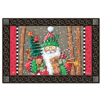 Jolly Santa  MatMates Doormat