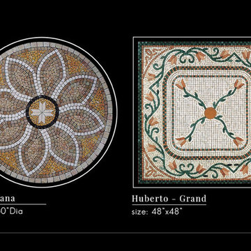 Marble & Glass Mosaic Murals