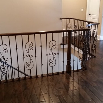 Custom iron baluster replacement