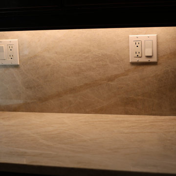 Quartzite Kitchen & Fireplace Surround