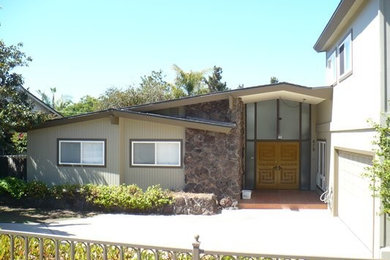 Transitional exterior home photo in San Diego