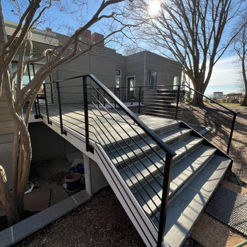 Bay Front Metal Railings