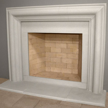 Transitional Fireplace Mantel Styles
