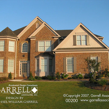 The Ridgefield House Plan 00200 by Garrell Associates, Inc.