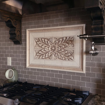 Relief Backsplash Tile