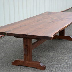 Ten Foot Long Live Edge Walnut Dining Table - Products