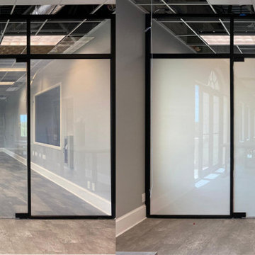 Smart Electrochromic Glass for a Conference Room
