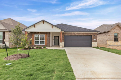 Transitional exterior home photo in Austin