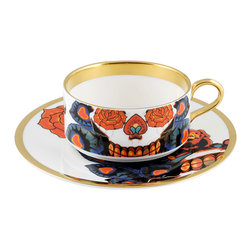 The New English - The New English Inkhead Teacup and Saucer - Teacups