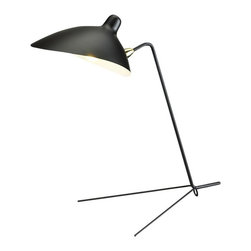 Astrom Desk Lamp | Black / Brass - Desk Lamps