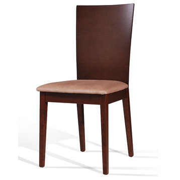 Modern Dining Chair With Beech Wood Veneer