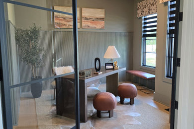 Gorman Stone Pillars Homearama
