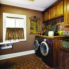 Laundry Room Glam