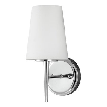 Driscoll 1-Light Wall/Bath Sconce, Chrome