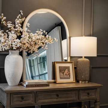 Styled Entryway with Warwick Sofa Table & Accents