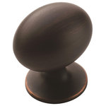 Amerock - Allison Value 1-3/8" 35 mm Length Cabinet Knob, Oil Rubbed Bronze, Single - The Amerock BP53018ORB Allison Value Hardware 1-3/8 in (35 mm) Length Knob is finished in Oil Rubbed Bronze. Marrying beauty and function, Allison provides a varied selection of styles in on-trend finishes. Ideal for residential or commercial applications, Allison offers the best combination of approachable artistry and lasting quality. Adding depth to any space, the rich burnished nature of Oil-Rubbed Bronze sparkles with copper brush marks and embraces the beauty and craft of old-world artistry. Founded in 1928, Amerock's award-winning home solutions including decorative and functional cabinet hardware, bath accessories, decorative hooks and wall plates have built the company's reputation for chic design accessories that inspire homeowners to express their personal style. Amerock offers a variety of styles and finishes at affordable prices that add the perfect finishing touch to any room