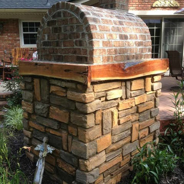 The Shiley Family Wood Fired Brick Pizza Oven in SC