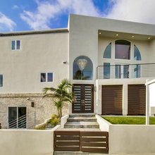 Exterior modern home
