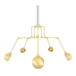 SAN JOSE FIVE-ARM CHANDELIER - Chandeliers