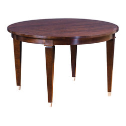 Stickley Round Dining Table 7686-2LVS - Dining Tables