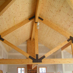 Log Trusses - Home Improvement