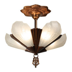 Antique Art Deco Lighting - Chandeliers