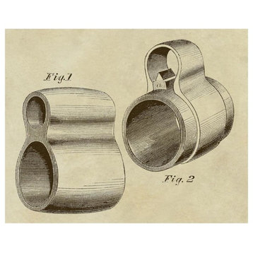 "Gun Barrel Sight" Digital Paper Print by Inventions, 32"x26"