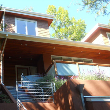 New Home on Madrone Canyon. Marin County, CA
