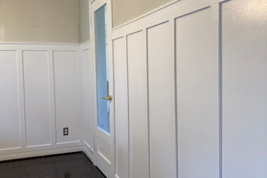 2/3rd Wainscoting panel with lip • Chantilly lace