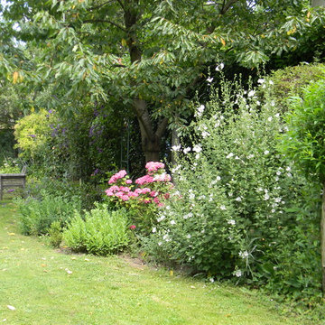 Un jardin de campagne près de Paris