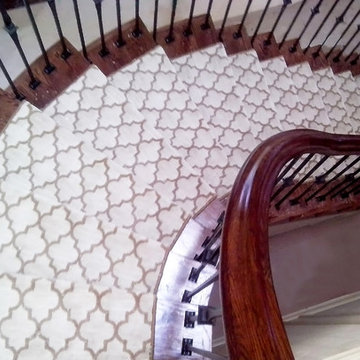 Stair Runner Installation