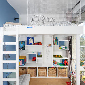 Un appartement familial unique et coloré - Projet Jasmin