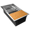 AKDY 33"x22"x9" Undermount Handmade Stainless Steel Kitchen Sink